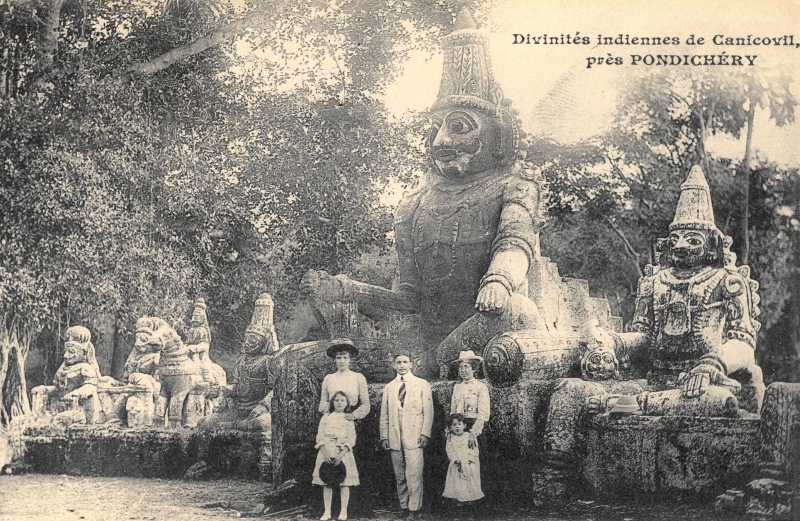 11-19 - Environs de Pondichery - divinites champetres - 1